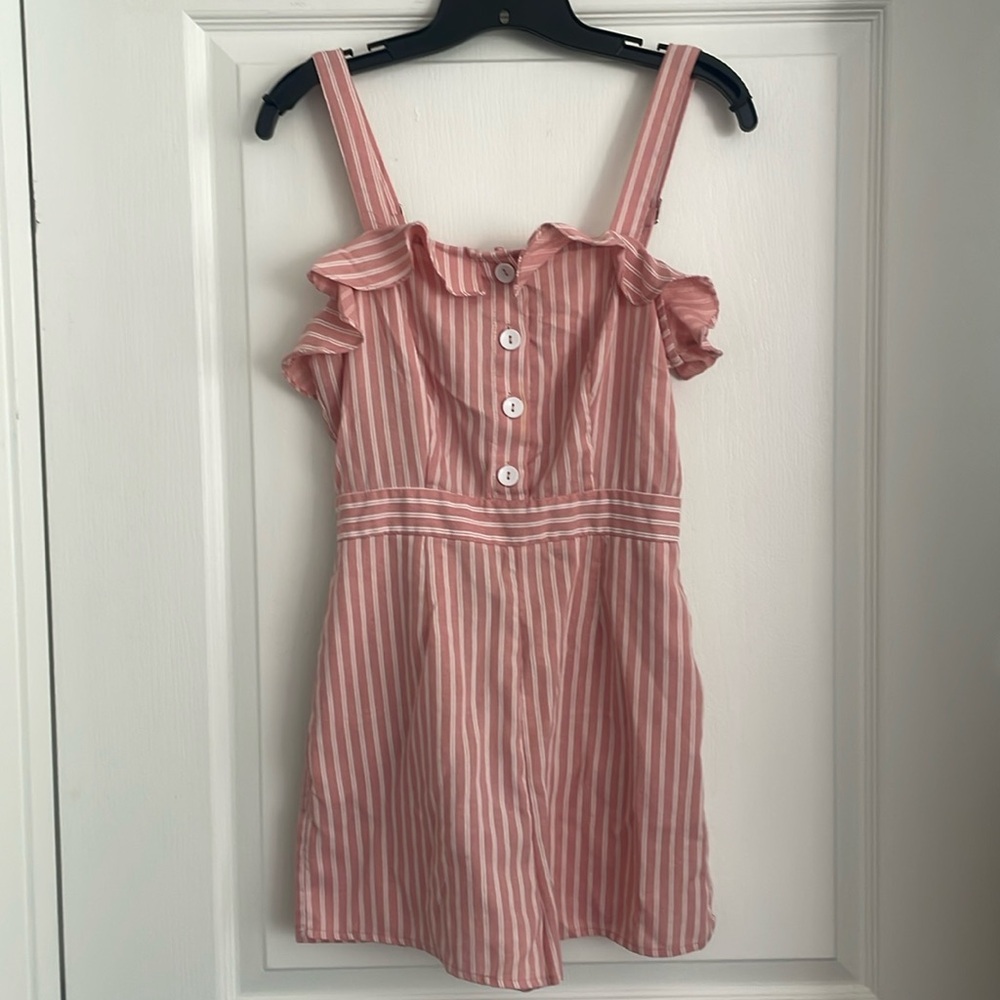 Main Strip Pink Romper